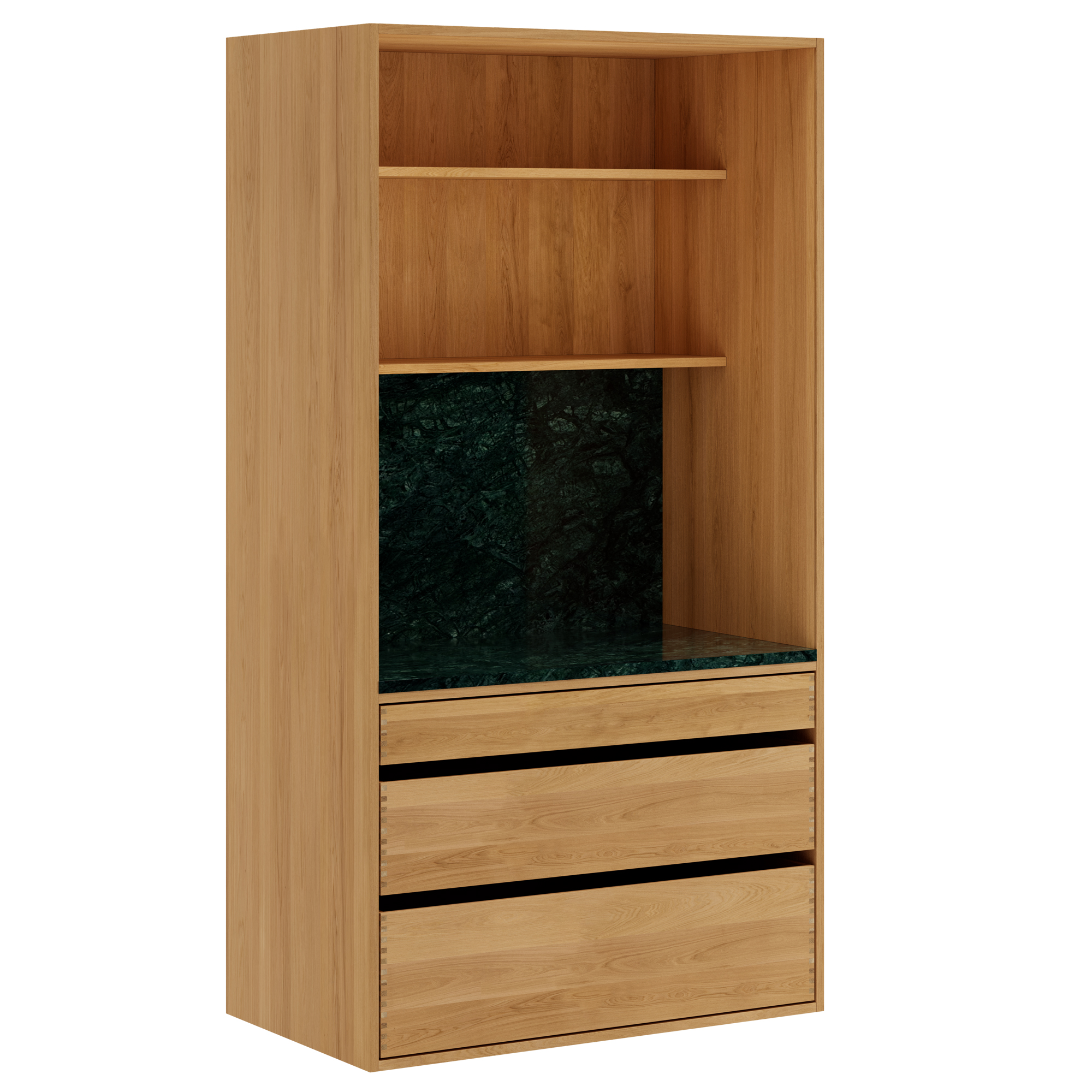 100 cm Ljusoljad Just Wood Original baristaskåp