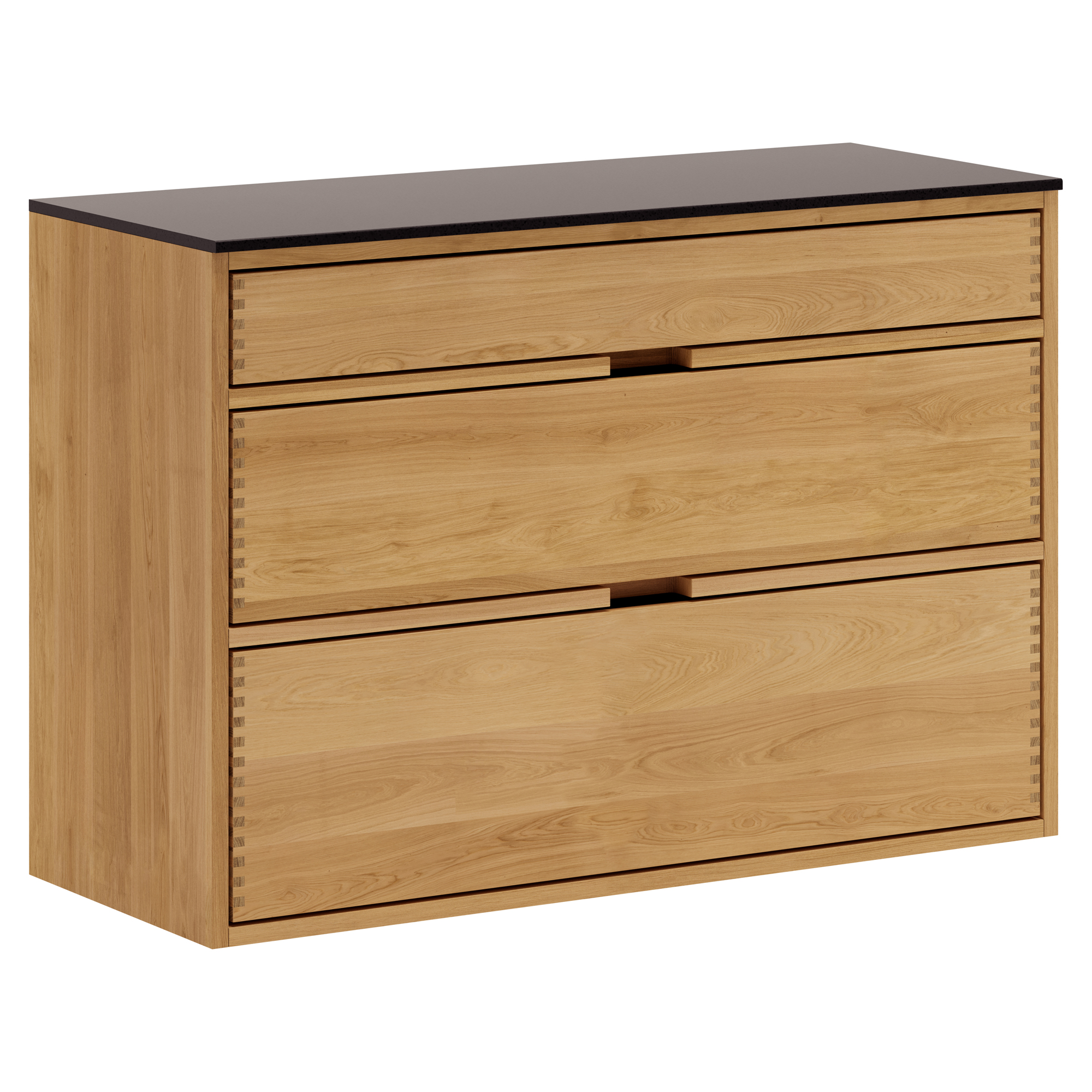 100 cm Ljusoljad Just Wood Underskåp 40 cm djup