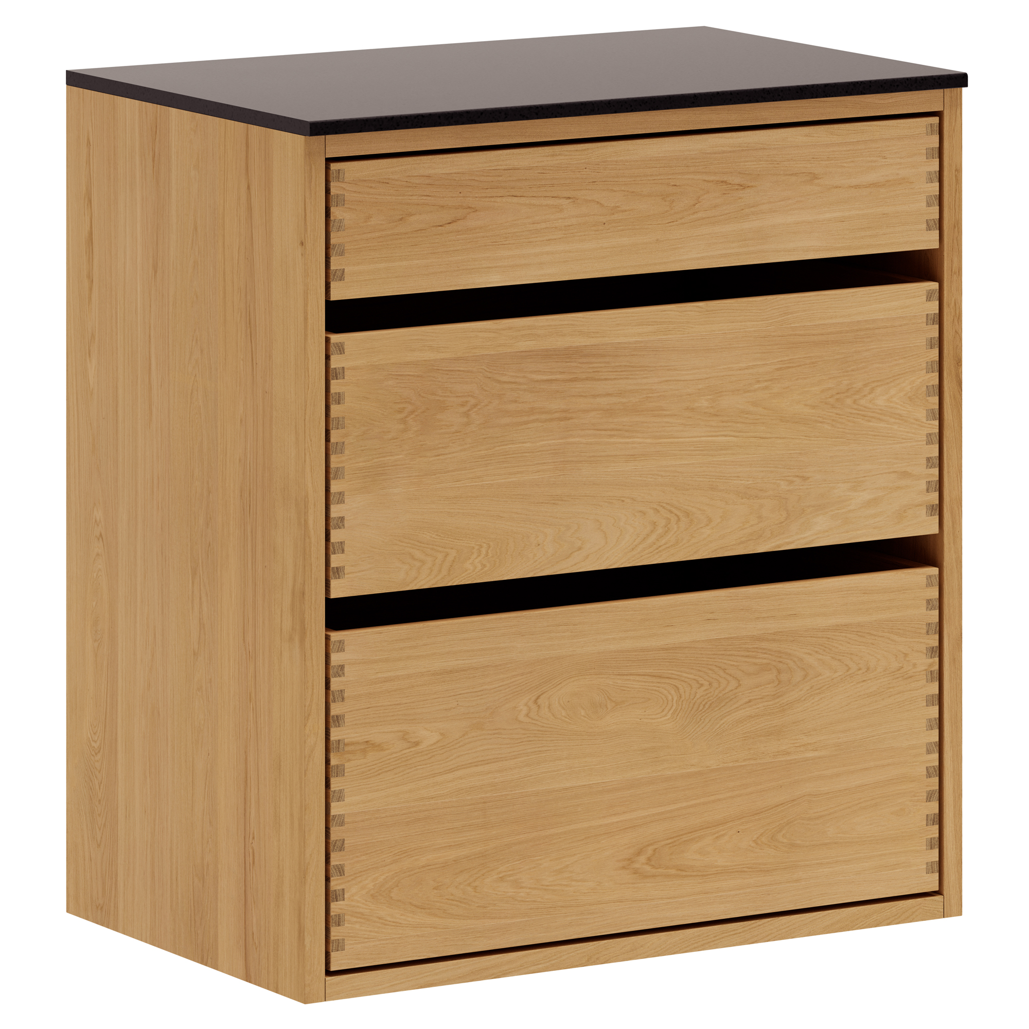 60 cm Ljusoljad Just Wood Original Underskåp 40 cm i djup
